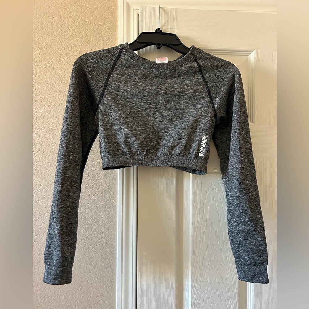 Gymshark 3 Long Sleeve Crop Tops Size Medium